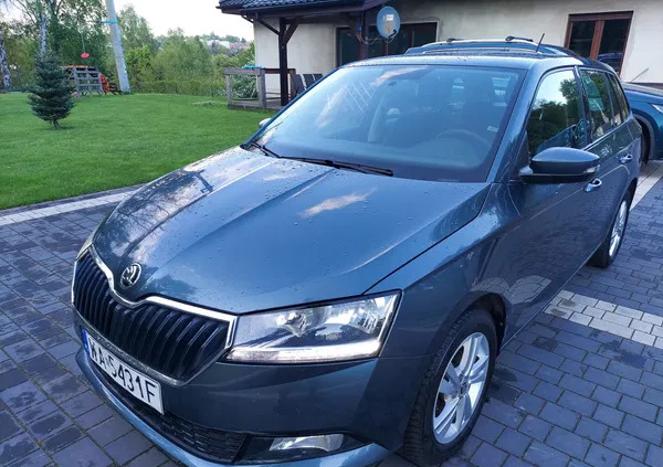 śląskie Skoda Fabia cena 24900 przebieg: 195000, rok produkcji 2020 z Rybnik